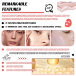 20 Pcs Facial Sheet Mask Combo,Hydrating Face Mask,Easy to Use,Moisturizing Daily Sheet Mask - Image 5