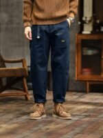 Mens Casual Cotton Cargo Pants - Image 4