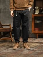 Mens Casual Cotton Cargo Pants - Image 3
