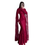 Lace Shawl Slim Fit Hip Elegant Fashion Dress - Image 5