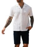 Men's Cut Out Casual Shirt - Image 5