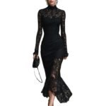 Long-Sleeve Party Dress - Image 5