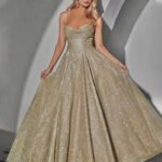 Women's Sleeveless Gold Accent V-Neck Swing Dress - Image 3