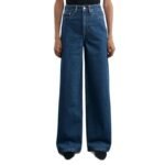 Meikeduo/Tiktok High-Quality Cross-Border Clothing Popular Elastic Wide-Leg Jeans for Women Export European and American Clothing - Image 4